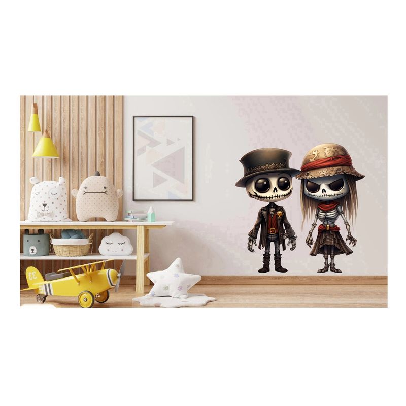 Casa si Gradina - Decoratiuni - Stickere decorative - Sticker decorativ, Halloween, Negru, 66 cm, 1337STK-5 - Infinity.ro