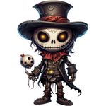 Casa si Gradina - Decoratiuni - Stickere decorative - Sticker decorativ, Halloween, Negru, 88 cm, 1337STK-2 - Infinity.ro