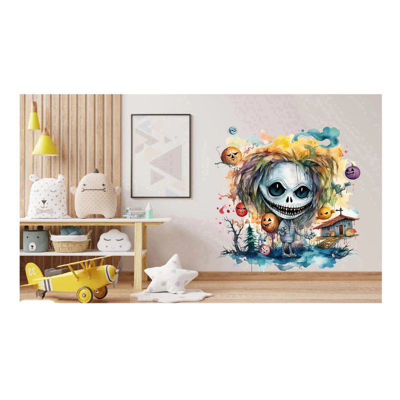 Casa si Gradina - Decoratiuni - Stickere decorative - Sticker decorativ, Halloween, Galben, 61 cm, 1334STK-2 - Infinity.ro