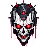 Casa si Gradina - Decoratiuni - Stickere decorative - Sticker decorativ, Horror, Negru, 88 cm, 1356STK-3 - Infinity.ro