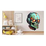 Casa si Gradina - Decoratiuni - Stickere decorative - Sticker decorativ, Horror, Verde, 81 cm, 1356STK-4 - Infinity.ro