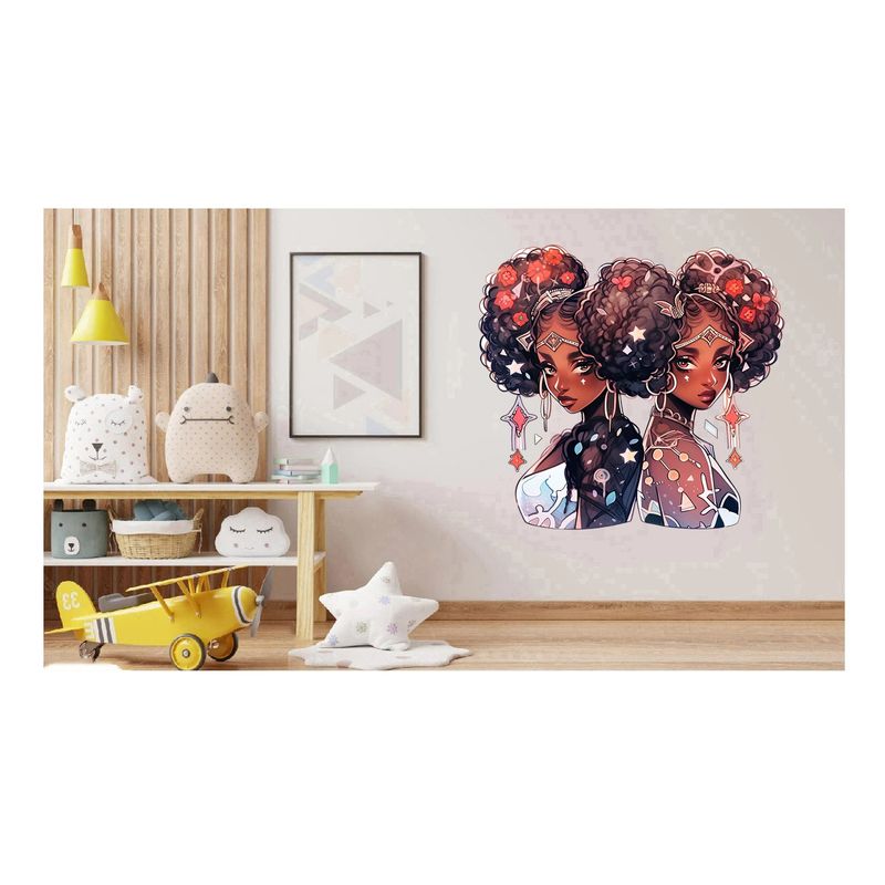 Casa si Gradina - Decoratiuni - Stickere decorative - Sticker decorativ, Zodiac Gemeni, Negru, 1377STK-4 - Infinity.ro