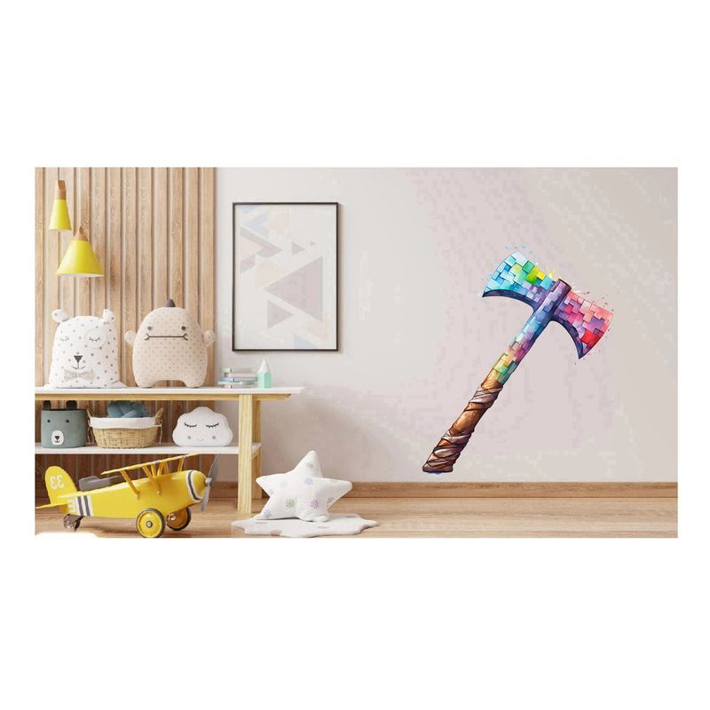 Casa si Gradina - Decoratiuni - Stickere decorative - Sticker decorativ, Minecraft, Maro, 1376STK-11 - Infinity.ro