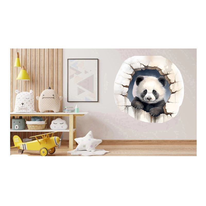 Casa si Gradina - Decoratiuni - Stickere decorative - Sticker decorativ, Urs, Negru, 1375STK-9 - Infinity.ro