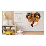 Casa si Gradina - Decoratiuni - Stickere decorative - Sticker decorativ, Zodiac  Berbec, Portocaliu, 1377STK-1 - Infinity.ro