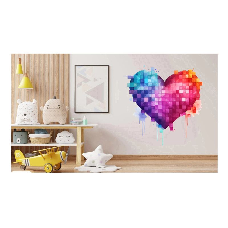 Casa si Gradina - Decoratiuni - Stickere decorative - Sticker decorativ, Minecraft, Roz, 1376STK-7 - Infinity.ro