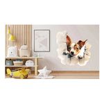 Casa si Gradina - Decoratiuni - Stickere decorative - Sticker decorativ, Caine, Maro, 1375STK-3 - Infinity.ro