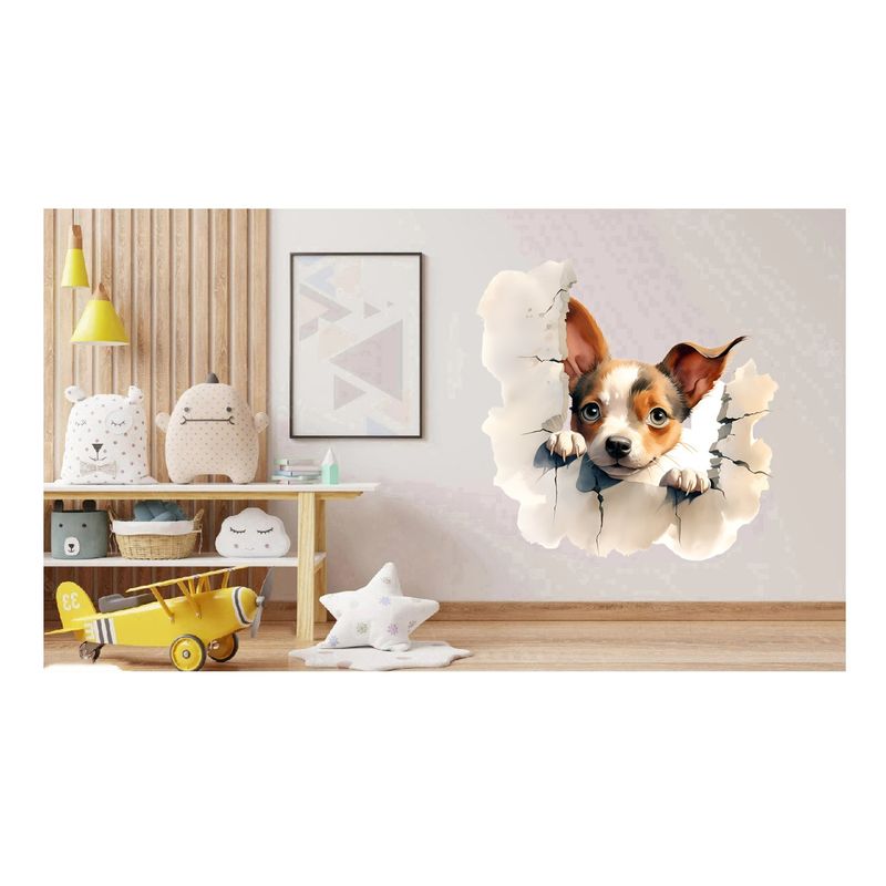Casa si Gradina - Decoratiuni - Stickere decorative - Sticker decorativ, Caine, Maro, 1375STK-3 - Infinity.ro