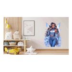 Casa si Gradina - Decoratiuni - Stickere decorative - Sticker decorativ, Printesa, Albastru, 1374STK-17 - Infinity.ro