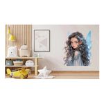 Casa si Gradina - Decoratiuni - Stickere decorative - Sticker decorativ, Printesa, Gri, 1374STK-1 - Infinity.ro