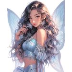 Casa si Gradina - Decoratiuni - Stickere decorative - Sticker decorativ, Printesa, Gri, 1374STK-2 - Infinity.ro