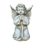 Casa si Gradina - Decoratiuni - Obiecte decorative - Accesorii decorative - Statueta decorativa, Inger, Gri, 26 cm, DVAN0024-7GX - Infinity.ro