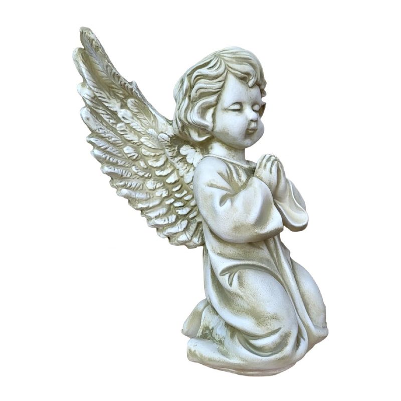 Casa si Gradina - Decoratiuni - Obiecte decorative - Accesorii decorative - Statueta decorativa, Inger, Gri, 26 cm, DVAN0024-7GX - Infinity.ro