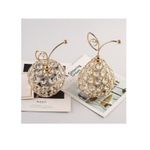 Casa si Gradina - Decoratiuni - Obiecte decorative - Accesorii decorative - Ornament decorativ, Para Crystal Luxury, Gold, 19 cm, A13858 - Infinity.ro