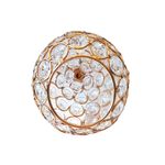 Casa si Gradina - Decoratiuni - Obiecte decorative - Accesorii decorative - Ornament decorativ, Para Crystal Luxury, Gold, 19 cm, A13858 - Infinity.ro