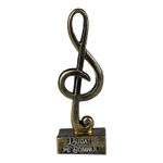 Casa si Gradina - Decoratiuni - Obiecte decorative - Accesorii decorative - Statueta decorativa, Cheia Sol cu citat religios, 18 cm, 1556G1-1 - Infinity.ro