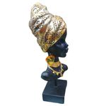 Casa si Gradina - Decoratiuni - Obiecte decorative - Accesorii decorative - Statueta Decorativa, Africana, Auriu, 23 cm, LY239X - Infinity.ro