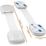 Casa si Gradina - Mobilier - Mobilier copii - Sisteme de siguranta - Set 6 Sisteme de siguranta multifunctionale reglabile 19 cm Bambinice BN044 - Infinity.ro