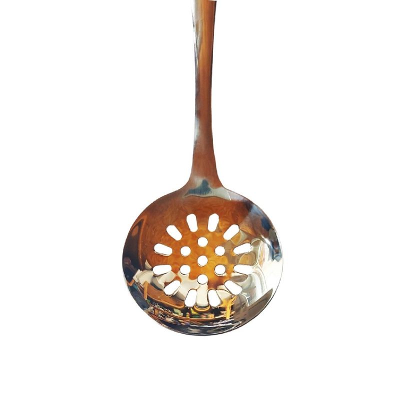 Casa si Gradina - Bucatarie si vesela - Ustensile bucatarie - Polonice, linguri si clesti de bucatarie - Spumiera din inox, 26 cm, 470COF - Infinity.ro