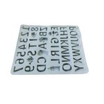 Casa si Gradina - Bucatarie si vesela - Ustensile bucatarie - Forme prajituri - Forma silicon cu Cifre, Litere, Piciorus, Manuta, Biberon, Dinozaur, Suzeta, Albastru, 21 cm, 491COF - Infinity.ro