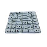 Casa si Gradina - Bucatarie si vesela - Ustensile bucatarie - Forme prajituri - Forma silicon cu Cifre, Litere, Piciorus, Manuta, Biberon, Dinozaur, Suzeta, Albastru, 21 cm, 491COF - Infinity.ro