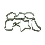 Casa si Gradina - Bucatarie si vesela - Ustensile bucatarie - Forme prajituri - Set 6 forme decupatoare tema Craciun, pentru biscuiti sau gogosi, 6 cm, 513COF - Infinity.ro