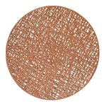 Casa si Gradina - Textile si covoare - Textile bucatarie - Servete si naproane - Suport farfurie ajurat 38 cm, cupru, AMBITION Glamour - Infinity.ro