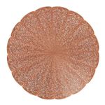 Casa si Gradina - Textile si covoare - Textile bucatarie - Servete si naproane - Suport farfurie rotund 38 cm, cupru, AMBITION Glamour - Infinity.ro