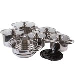 Casa si Gradina - Bucatarie si vesela - Vase pentru gatit - Oale si cratite - Set oale inox AMBITION Urban, 13 piese - Infinity.ro