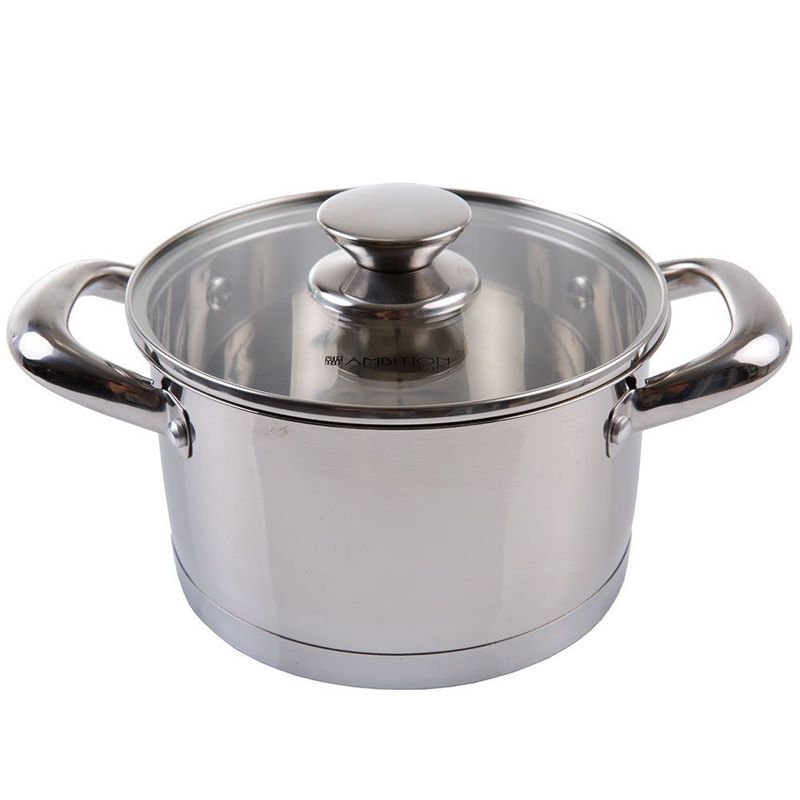 Casa si Gradina - Bucatarie si vesela - Vase pentru gatit - Oale si cratite - Set oale inox AMBITION Urban, 13 piese - Infinity.ro