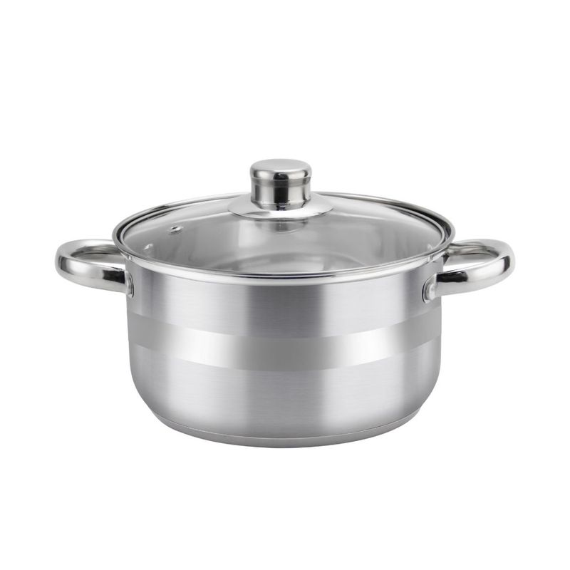 Casa si Gradina - Bucatarie si vesela - Vase pentru gatit - Oale si cratite - Set oale inox DOMOTTI Molly, 8 piese - Infinity.ro