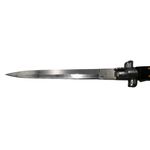 Sport si Outdoor - Camping - Cutite, bricege si accesorii - Cutite si bricege - Set 3 Bricege automate, Italian Blade, Stiletto,IdeallStore®, otel inoxidabil, 33 cm, husa inclusa - Infinity.ro