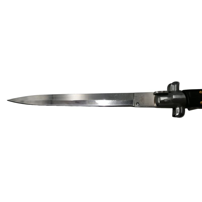 Sport si Outdoor - Camping - Cutite, bricege si accesorii - Cutite si bricege - Set 3 Bricege automate, Italian Blade, Stiletto,IdeallStore®, otel inoxidabil, 33 cm, husa inclusa - Infinity.ro