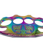 Sport si Outdoor - Sporturi de contact - Produse autoaparare - Set doua boxuri autoaparare Justice Judge IdeallStore®, otel inoxidabil ,auriu - Infinity.ro