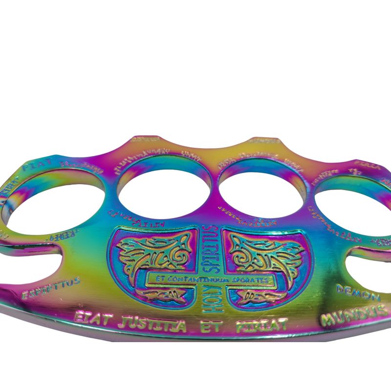 Sport si Outdoor - Sporturi de contact - Produse autoaparare - Set doua boxuri autoaparare Justice Judge IdeallStore®, otel inoxidabil ,auriu - Infinity.ro