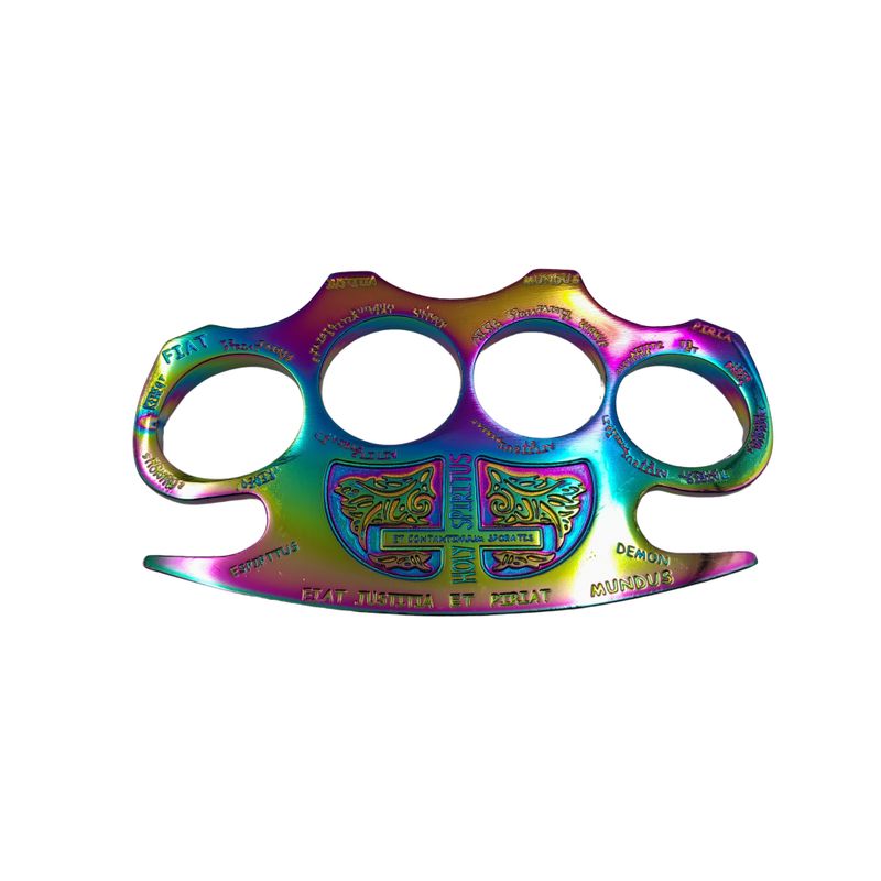 Sport si Outdoor - Sporturi de contact - Produse autoaparare - Set doua boxuri autoaparare Justice Judge IdeallStore®, otel inoxidabil ,auriu - Infinity.ro