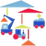 Casa si Gradina - Decoratiuni - Obiecte decorative - Decoratiuni camera copilului - Decoratie mobil Vehicule - Infinity.ro