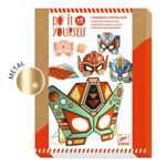 Jucarii, Copii si Bebe - Jucarii si jocuri - Jucarii & jocuri educative - Seturi de artizanat - Set DIY Djeco, Masti roboti - Infinity.ro