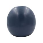 Casa si Gradina - Decoratiuni - Obiecte decorative - Vaze si boluri decorative - Vaza albastru-denim decorativa din portelan 10x17,5cm - Infinity.ro