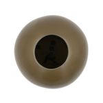 Casa si Gradina - Decoratiuni - Obiecte decorative - Vaze si boluri decorative - Vaza kaki decorativa din portelan 10x17,5cm - Infinity.ro