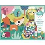 Jucarii, Copii si Bebe - Jucarii si jocuri - Jucarii & jocuri educative - Jocuri si jucarii educative - Colaje Djeco - primele planse cu animale - Infinity.ro