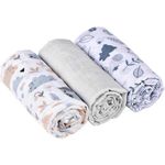 Jucarii, Copii si Bebe - Scutece si consumabile copii - Scutece si chilotei - Scutece - Set 3 scutece din muselina Infantilo IF19192 - Infinity.ro