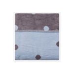 Casa si Gradina - Textile si covoare - Pături și cuverturi - Paturici copii - Paturica bebelusi Bumbac Buline 75 x 100 Womar Zaffiro AN-KBB-01 - Infinity.ro