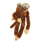 Jucarii, Copii si Bebe - Jucarii si jocuri - Jucarii de plus - Maimuta care se agata Maimuta Veverita cu pui - Infinity.ro