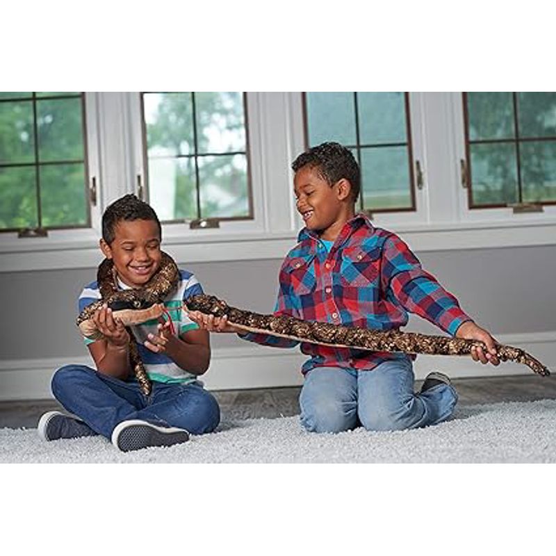 Jucarii, Copii si Bebe - Jucarii si jocuri - Jucarii de plus - Sarpe METAL HEADS COPPER - Jucarie Plus Wild Republic 137 cm - Infinity.ro