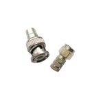 TV, Audio-Video si Foto - Accesorii TV si audio - Cabluri si adaptoare audio - Mufa conector bnc camera pentru coaxial rg59 mufa F - Infinity.ro