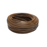 Casa si Gradina - Electrice - Cabluri electrice si conductori - Conductor MYF, Antifoc, Romcablu, 1 x 1.5, Cupru litat, colac 100 m, Maro - Infinity.ro