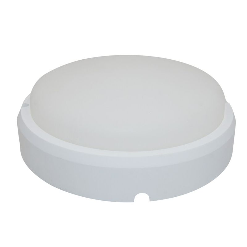Casa si Gradina - Corpuri si surse de iluminat - Plafoniere, aplice si spoturi - Aplica LED BAT Rotunda 12 W, 3000 K, lumina calda, cu protectie IP65 - Infinity.ro