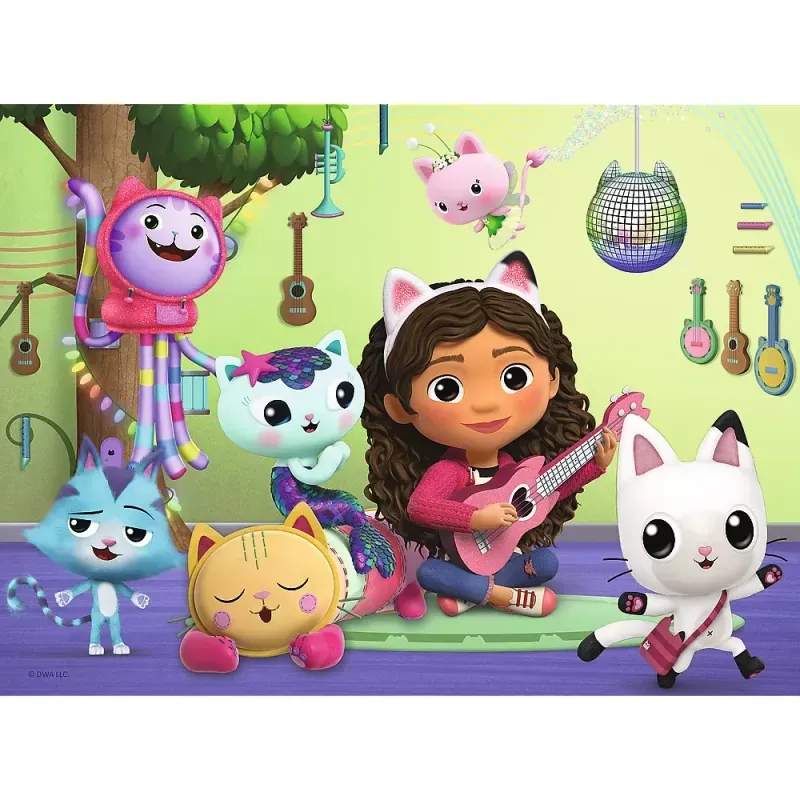 Jucarii, Copii si Bebe - Jucarii si jocuri - Jocuri si puzzle - Puzzle - Puzzle Trefl 30 Gabbys Dollhouse Casa Lui Gabby - Infinity.ro