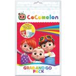 Carti si Birotica - Carti - Carti pentru copii - Carti de colorat - Set de colorat Grab an Go Pack Cocomelon, 6 piese Alligator AB3313cmGG - Infinity.ro